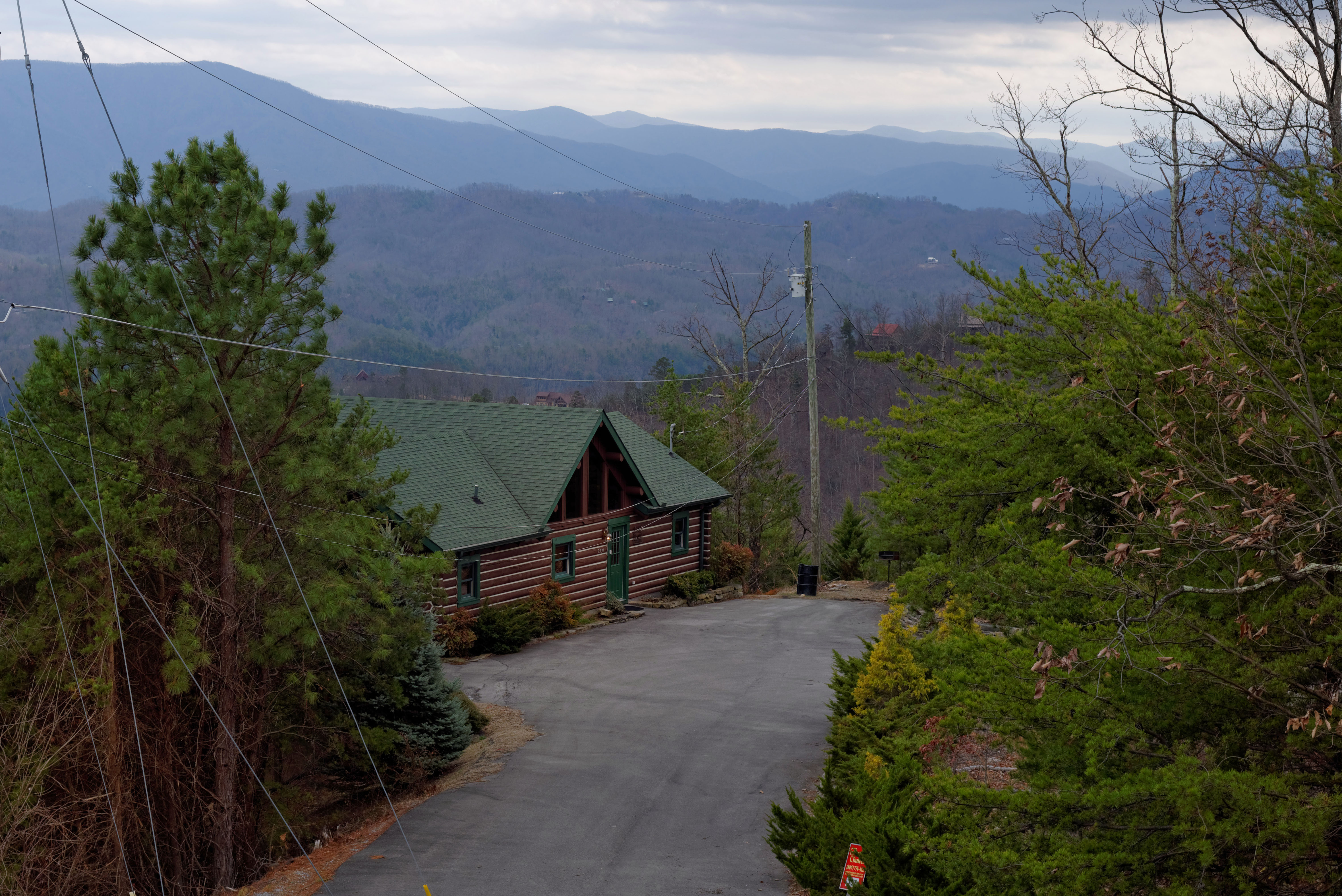 Pigeon Forge Cabin Rental Panoramic Mountain View